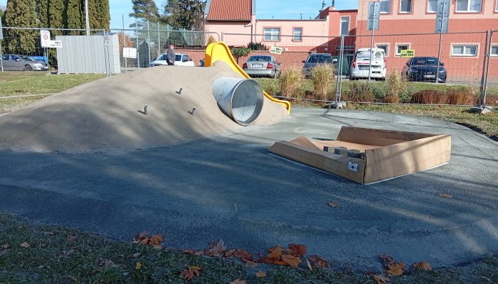 Zábavné hřiště s 3D prvky