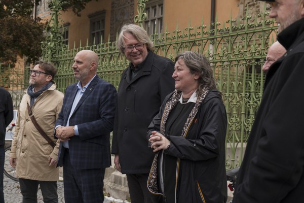 Vernisáž výstavy - fotografie pořízené studenty Střední školy designu a módy, Prostějov