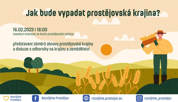 Jak bude vypadat prostějovská krajina?