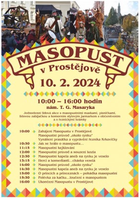 Masopust v Prostějově