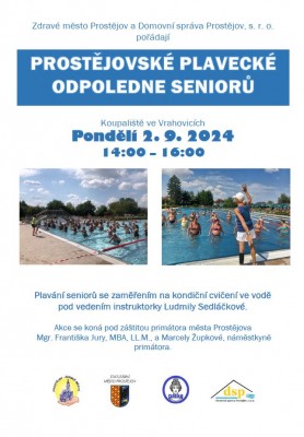 Plavecké odpoledne seniorů