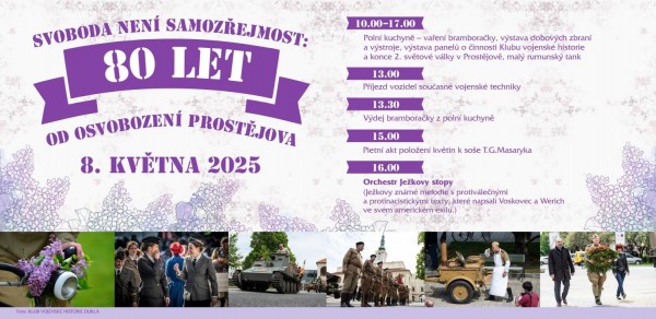 80 let od osvobození Prostějova