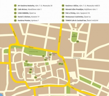 Přehled zapojených podniků