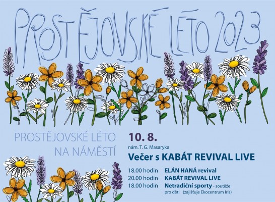 Prostějovské léto - Večer s KABÁT REVIVAL LIVE