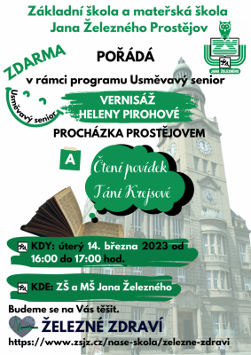 Vernisáž Heleny Pirohové a čtení povídek Táni Krejsové