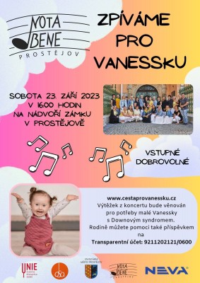 Zpíváme pro Vanessku