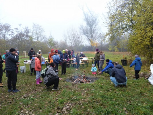 Komunitní sázení 13.11.2021 - odpočinek po akci
