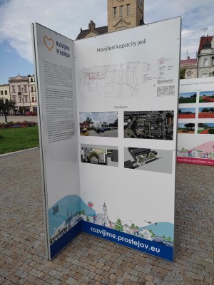 Plánované stavební akce - informační panely