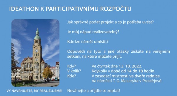 IDEATHON - konzultace nad projekty