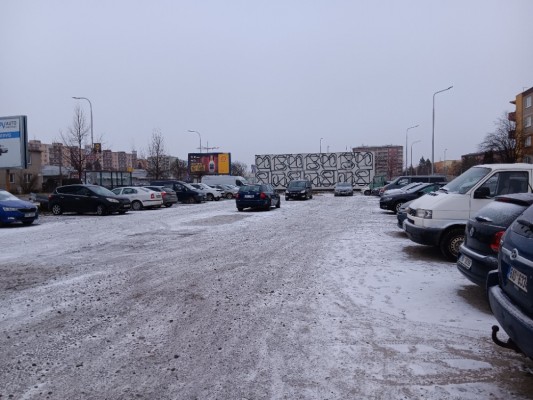 stávající stav parkování