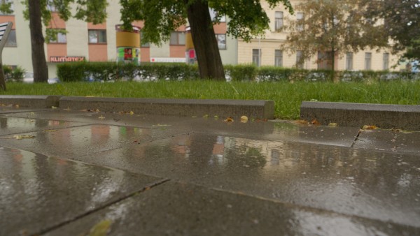 Malé opatření zlepšující využití deště v Prostějově