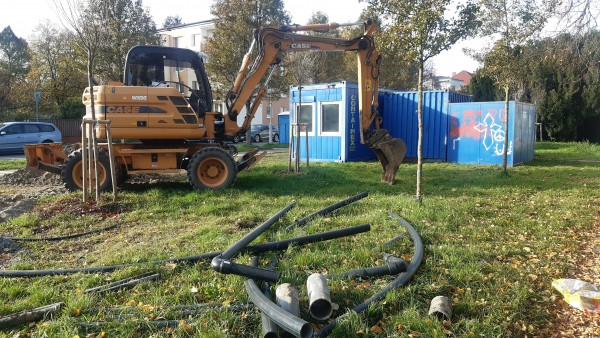 Snižování možnosti deště zasáknout se do trávníků