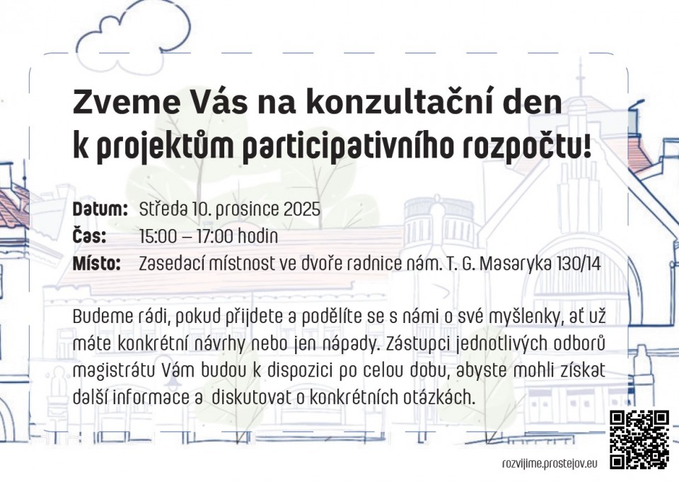 Konzultační den pro předkladatele