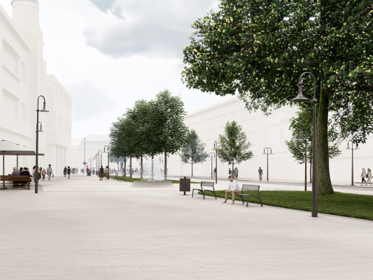 VIZUALIZACE NÁVRHU ŽIŽKOVA NÁMĚSTÍ