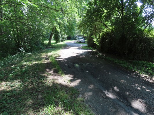 Cyklostezka v ul. Říční