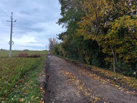 třetí dekáda října 2025 - CS I. etapa - začátek trasy od Čechovic