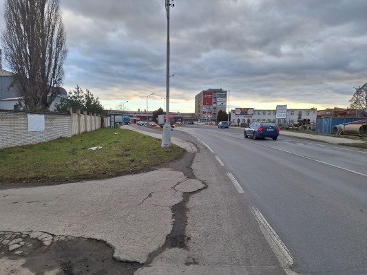 Současný stav na ul. Kojetínská