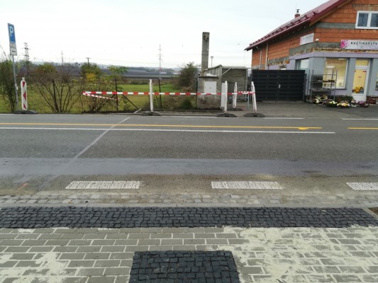 druhá dekáda listopadu 2023 - budoucí místo pro přecházení