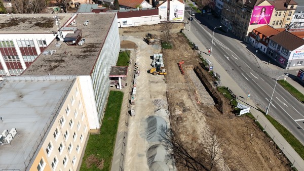 Dopravní terminál - duben 2025