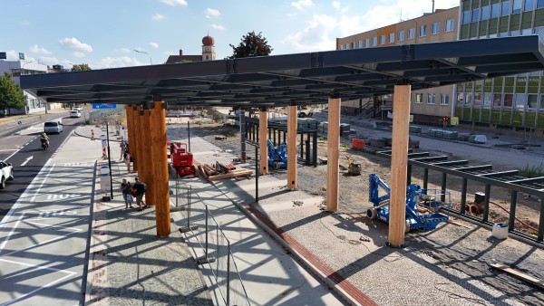 Dopravní terminál - první dekáda září 2025