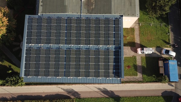 září 2023 - záběr z dronu - realizace