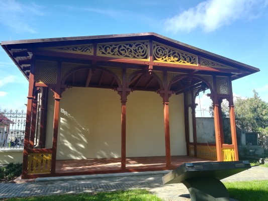 Opravená zvonička - září 2022