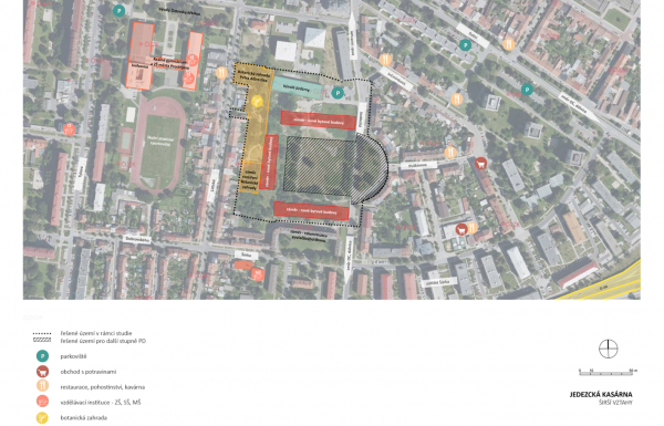 Širší vztahy řešené lokality