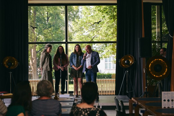 Autorky vítězného návrhu s Ing. Rozehnalem