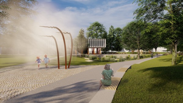 2. cena - Atelier GAIA - krajinářská architektura s.r.o., Lucie Langová, M.Sc., Ing. arch. Veronika Hladíková, Ing. Anna Petříková, Ing. Tereza Vařejová, Ing. Vilém Řiháček, Ing. arch. Lubomír Písarčík