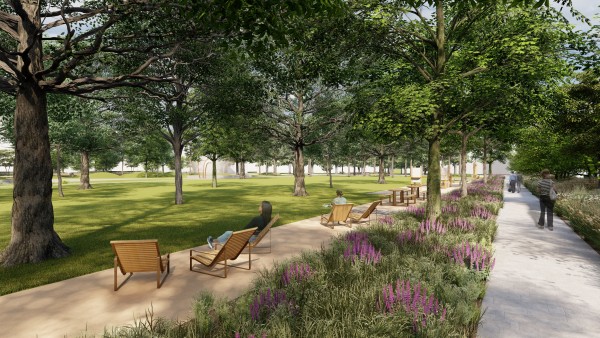 2. cena - Atelier GAIA - krajinářská architektura s.r.o., Lucie Langová, M.Sc., Ing. arch. Veronika Hladíková, Ing. Anna Petříková, Ing. Tereza Vařejová, Ing. Vilém Řiháček, Ing. arch. Lubomír Písarčík