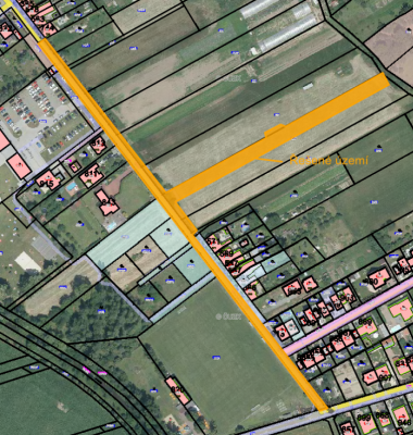 situace s vyznačením lokality