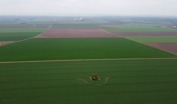 letecký snímek z roku 2022