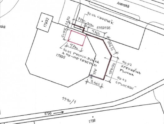 Zákres do katastrální mapy