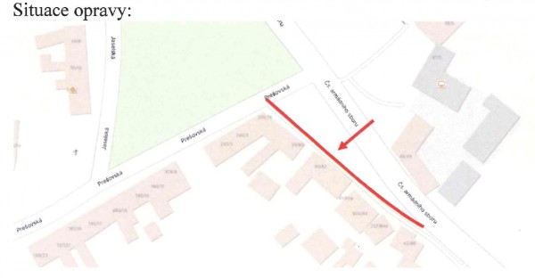 Další oprava chodníku bude zahájena