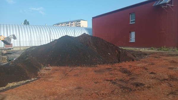 zahájení rekonstrukce antukového hřiště