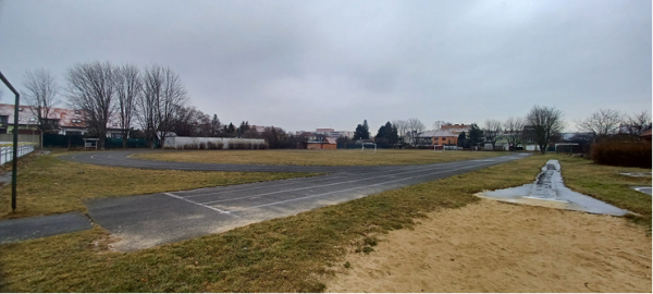 Část A - ovál a doskočiště