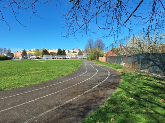 současný stav oválu - 2. etapa