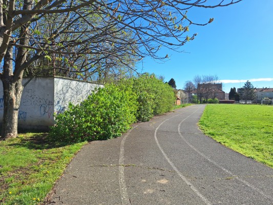 současný stav oválu - 2. etapa