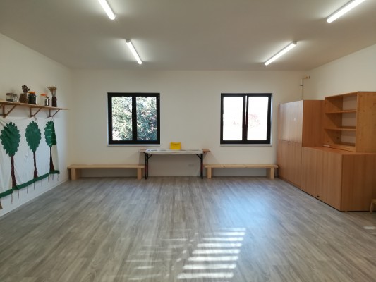 Nově upravený interiér