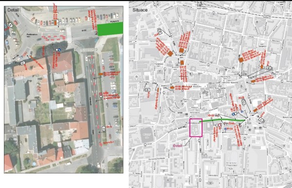 Uzávěrka ul. Wolkerova