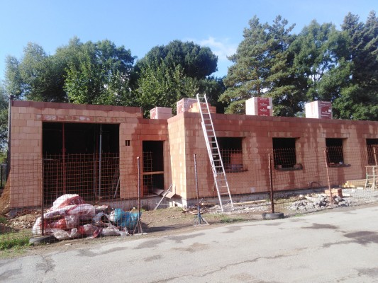 Výstavba objektu - září 2021