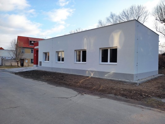 Pohled na nový objekt od Mostkovic