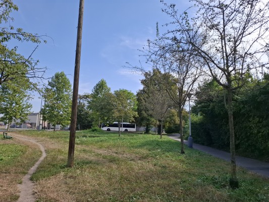 Stávající stav - parková část