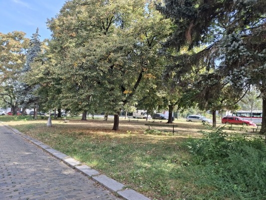 Revitalizace parku v ulici Švabinského