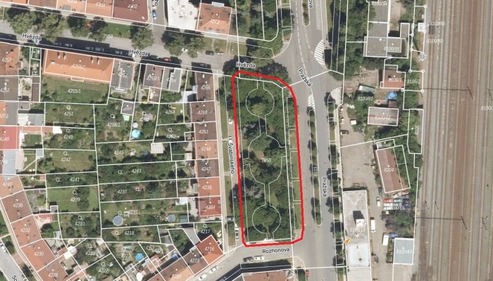 Revitalizace parku v ulici Švabinského