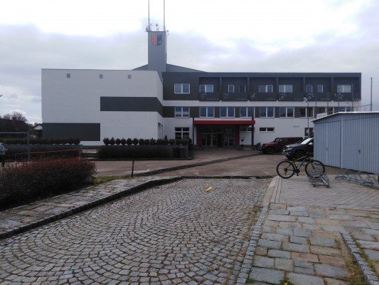 Stávající prostor před objektem DDM