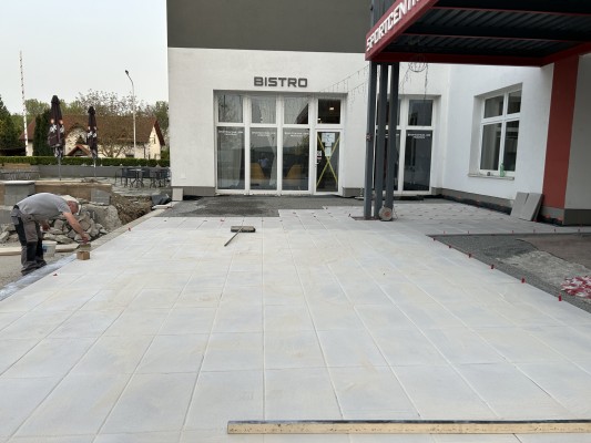 průběh realizace úpravy