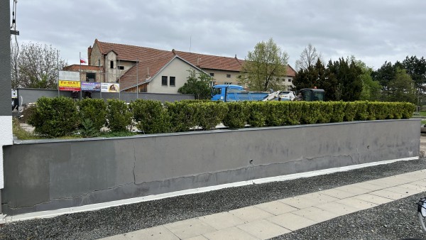 průběh realizace úpravy