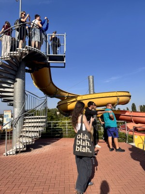 Návštěva studentů Ústavu architektury FAST Sportovní zóny Aquapark GALA