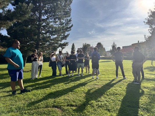 Návštěva studentů Ústavu architektury FAST Sportovní zóny Aquapark GALA